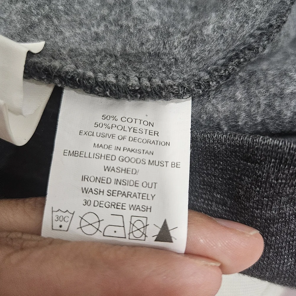 Cambridge University Gray Hoodie, Warm, Size M, Official Merchandise - Picture 8 of 9